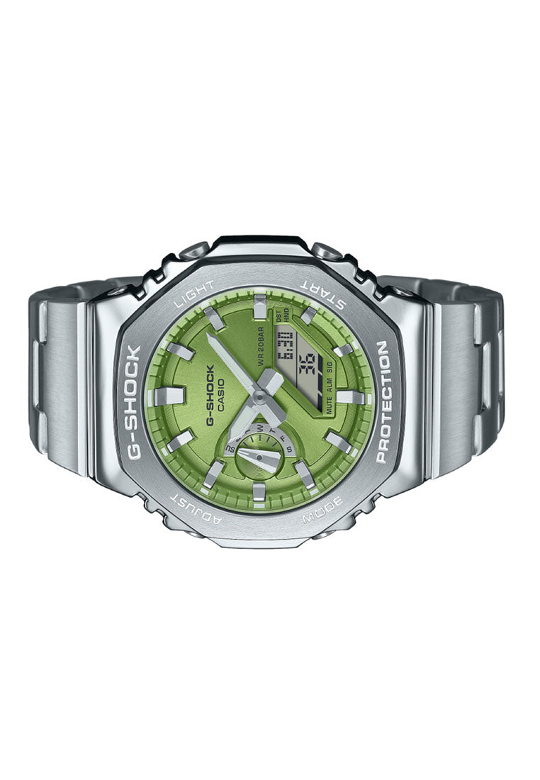 Casio G-shock G-steel GM-2110D-3A Digital Analog Stainless Steel Watch for Men-Watch Portal Philippines