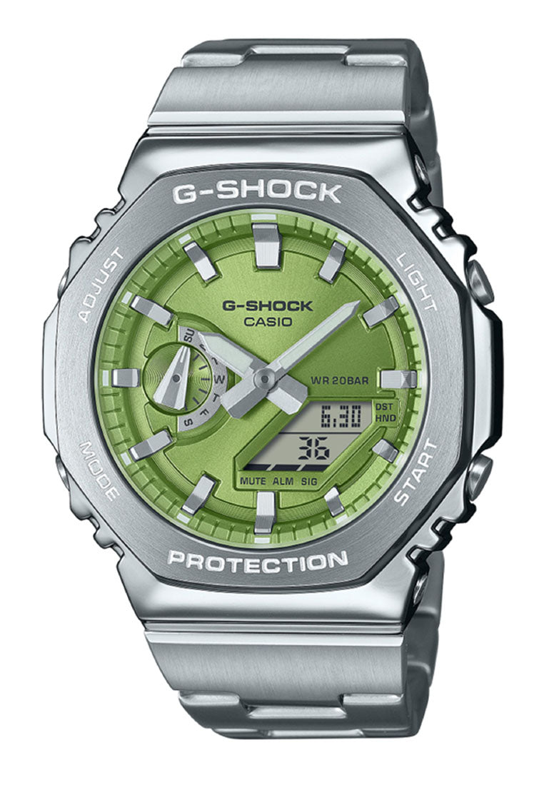 Casio G-shock G-steel GM-2110D-3A Digital Analog Stainless Steel Watch for Men-Watch Portal Philippines