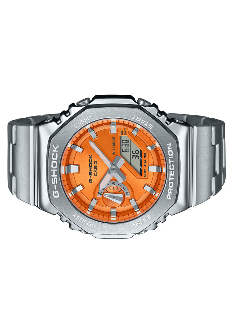 Casio G-shock G-steel GM-2110D-4A Digital Analog Stainless Steel Watch for Men-Watch Portal Philippines
