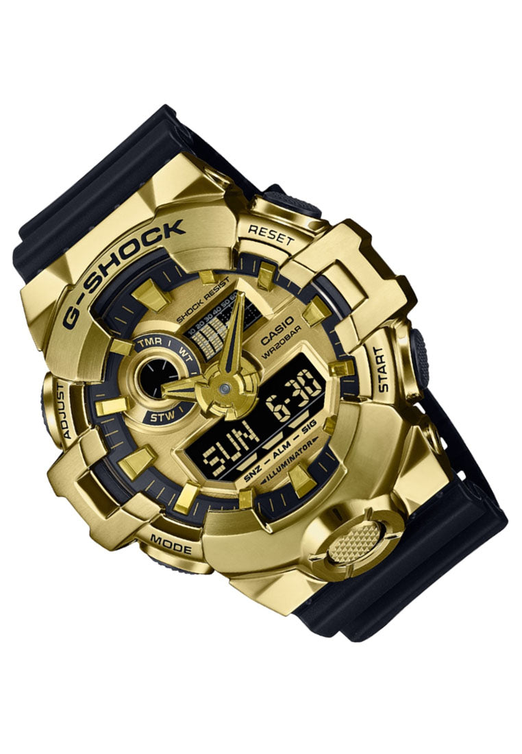 Casio G-shock G-Steel GM-700G-9A Digital Analog Rubber Strap Watch for Men-Watch Portal Philippines