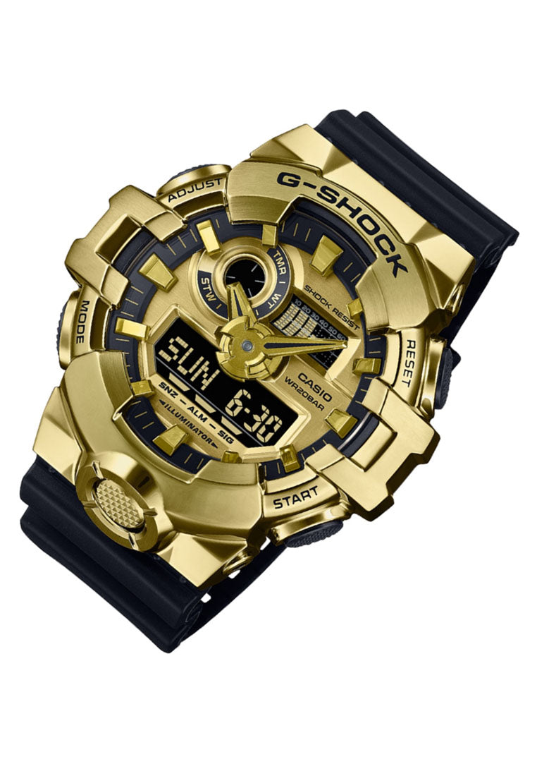 Casio G-shock G-Steel GM-700G-9A Digital Analog Rubber Strap Watch for Men-Watch Portal Philippines