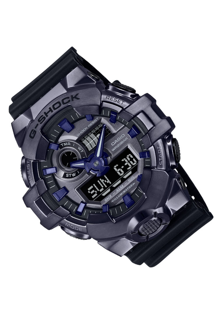 Casio G-shock G-Steel GM-700P-6A Digital Analog Rubber Strap Watch for Men-Watch Portal Philippines