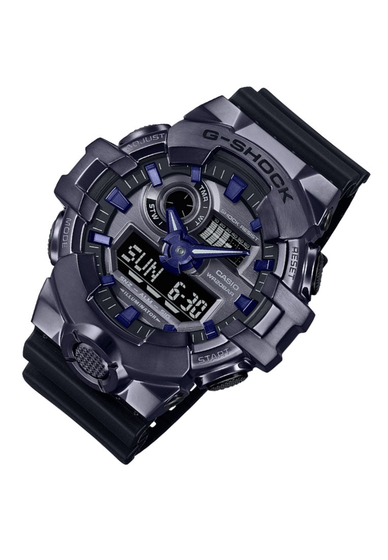 Casio G-shock G-Steel GM-700P-6A Digital Analog Rubber Strap Watch for Men-Watch Portal Philippines