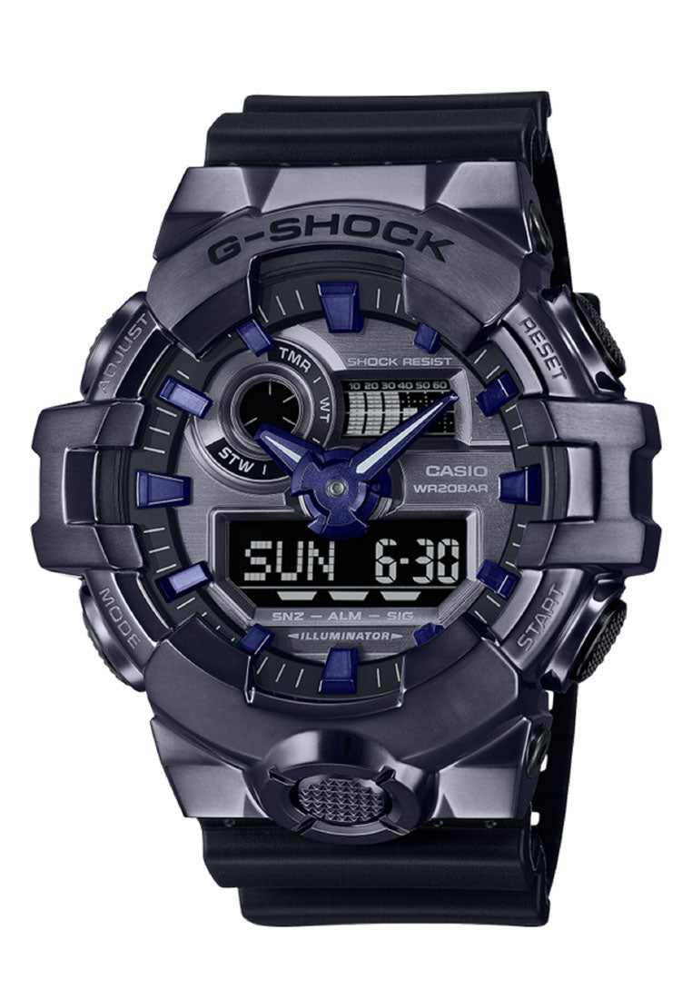 Casio G-shock G-Steel GM-700P-6A Digital Analog Rubber Strap Watch for Men-Watch Portal Philippines