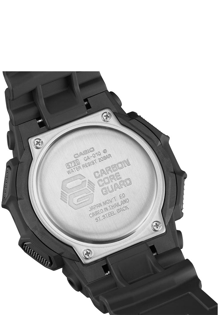 Casio G-shock GA-010-1A Digital Analog Rubber Strap Watch for Men-Watch Portal Philippines