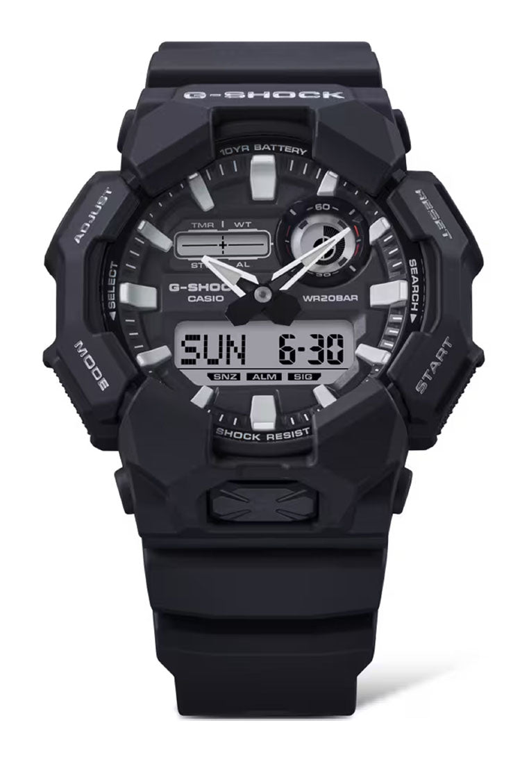 Casio G-shock GA-010-1A Digital Analog Rubber Strap Watch for Men-Watch Portal Philippines