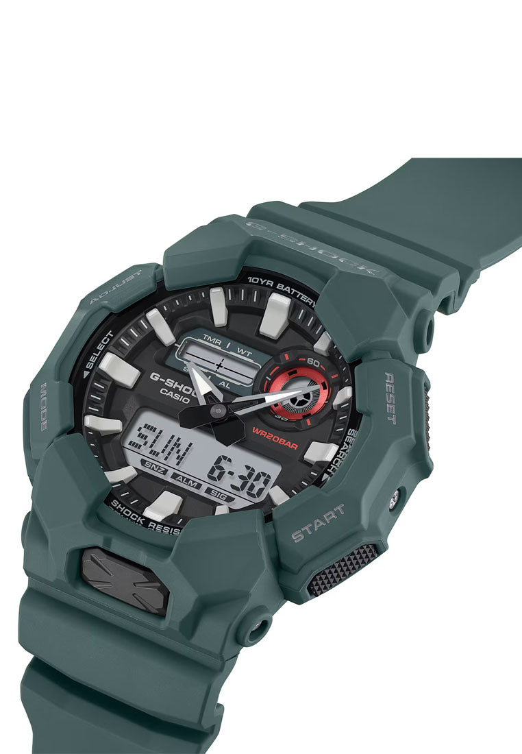 Casio G-shock GA-010-2A Digital Analog Rubber Strap Watch for Men-Watch Portal Philippines