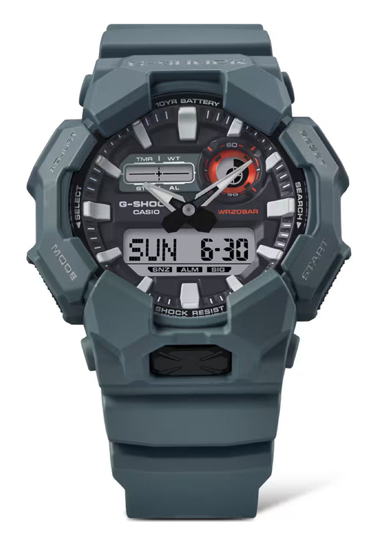 Casio G-shock GA-010-2A Digital Analog Rubber Strap Watch for Men-Watch Portal Philippines