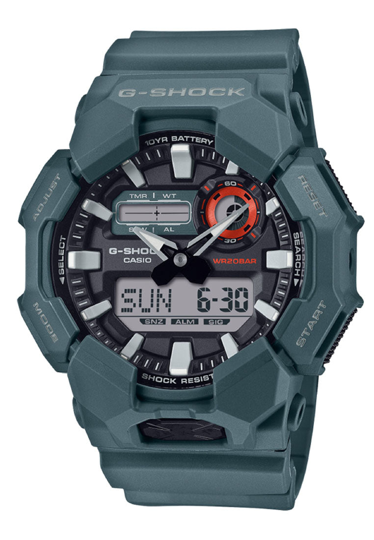 Casio G-shock GA-010-2A Digital Analog Rubber Strap Watch for Men-Watch Portal Philippines