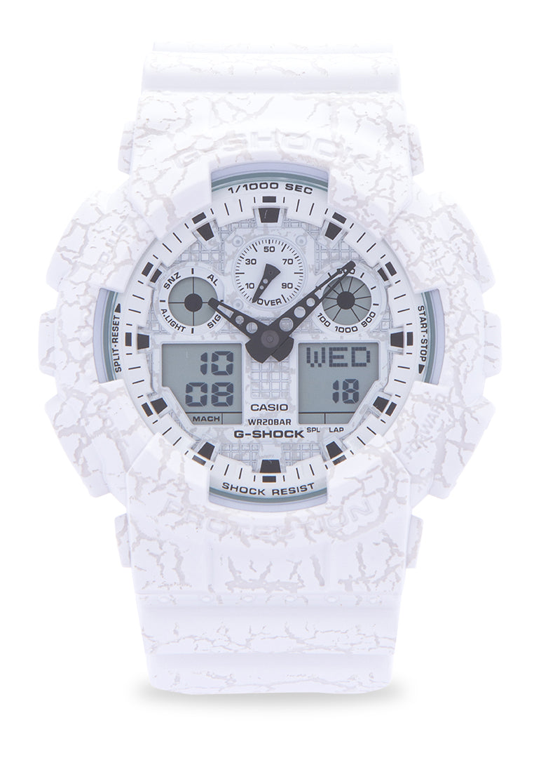 Casio G-shock GA-100CG-7A Digital Analog Rubber Strap Watch For Men-Watch Portal Philippines