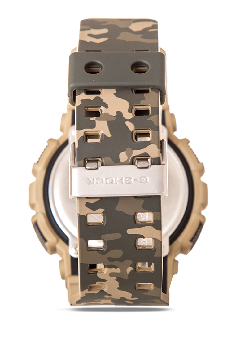 Casio G-shock GA-100CM-5A Digital Analog Rubber Strap Watch For Men-Watch Portal Philippines