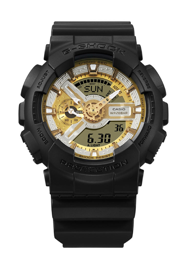 Casio G-shock GA-110CD-1A9 Digital Analog Rubber Strap Watch For Men-Watch Portal Philippines