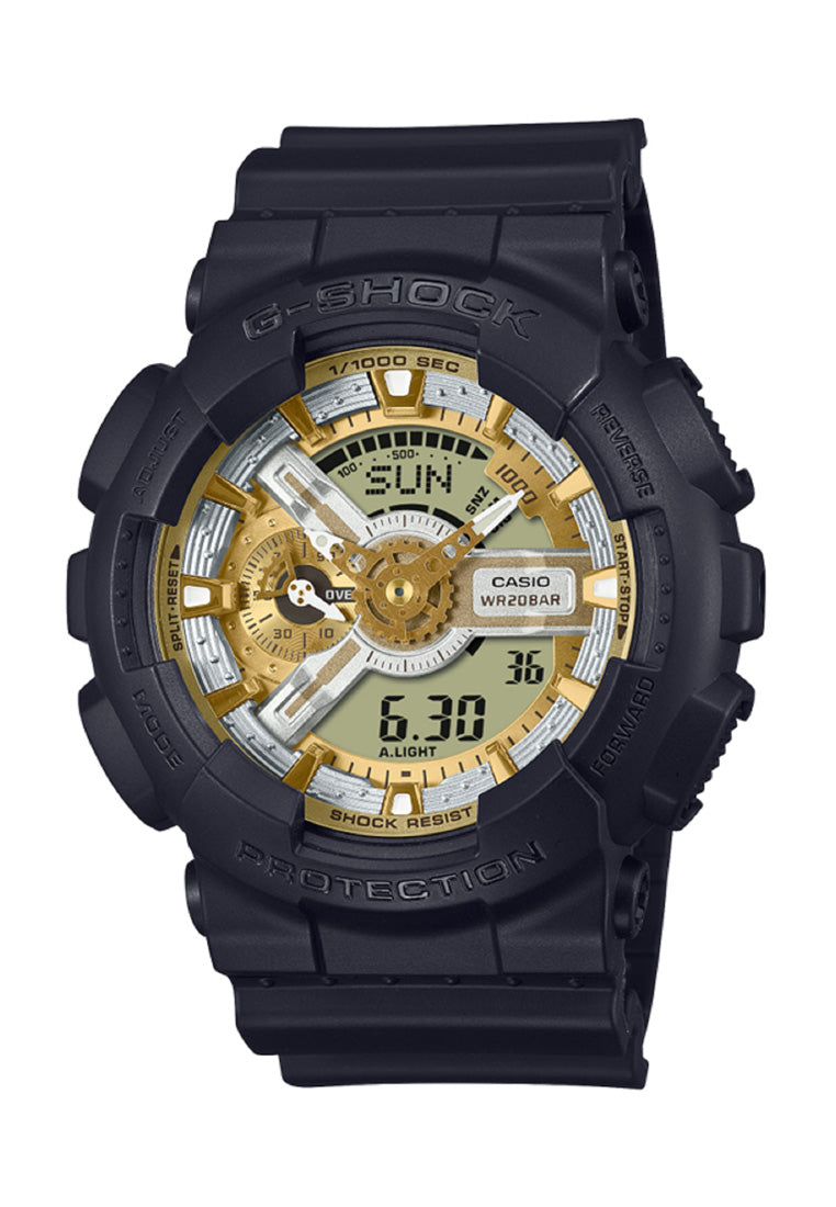 Casio G-shock GA-110CD-1A9 Digital Analog Rubber Strap Watch For Men-Watch Portal Philippines