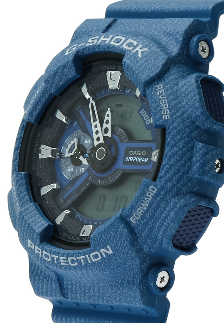 Casio G-shock GA-110DC-2A Digital Analog Rubber Strap Watch For Men-Watch Portal Philippines