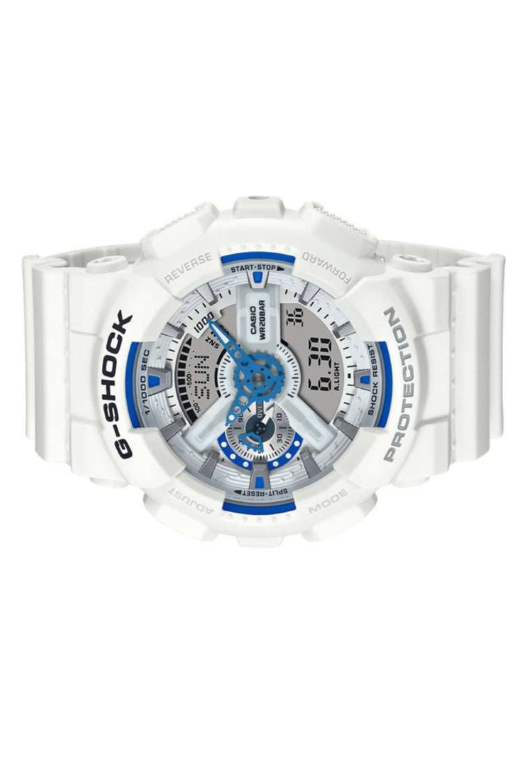 Casio G-shock GA-110HDS-7A Digital Analog Rubber Strap Watch For Men-Watch Portal Philippines