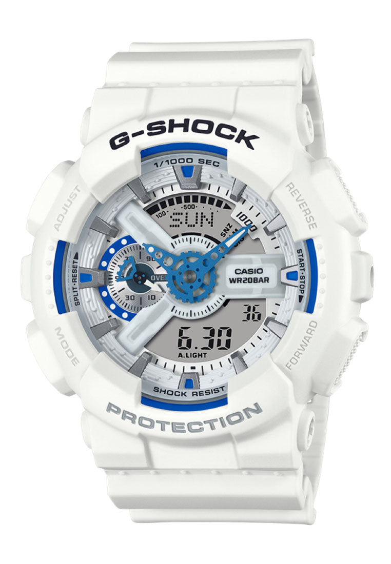 Casio G-shock GA-110HDS-7A Digital Analog Rubber Strap Watch For Men-Watch Portal Philippines