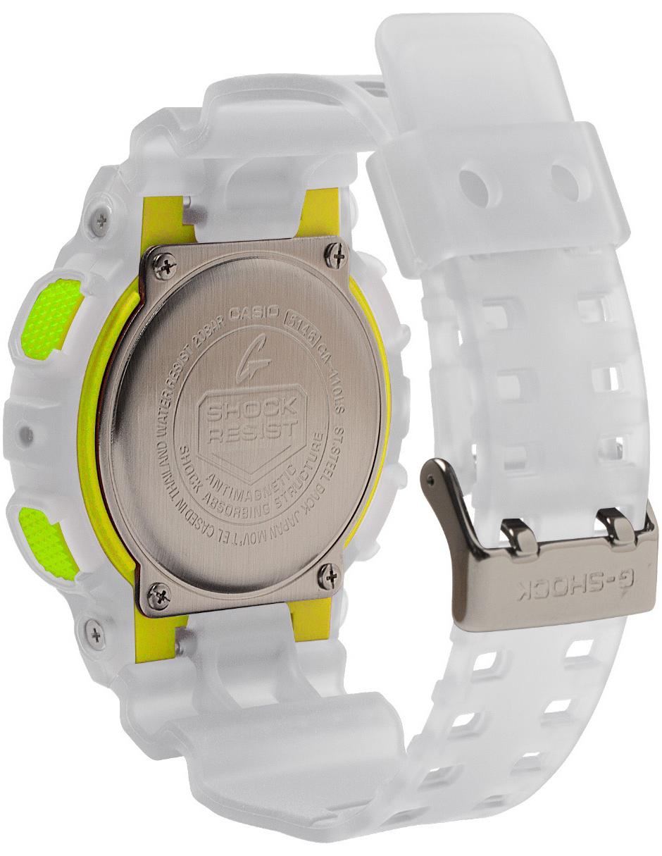 Casio G-shock GA-110LS-7A Digital Analog Rubber Strap Watch For Men-Watch Portal Philippines