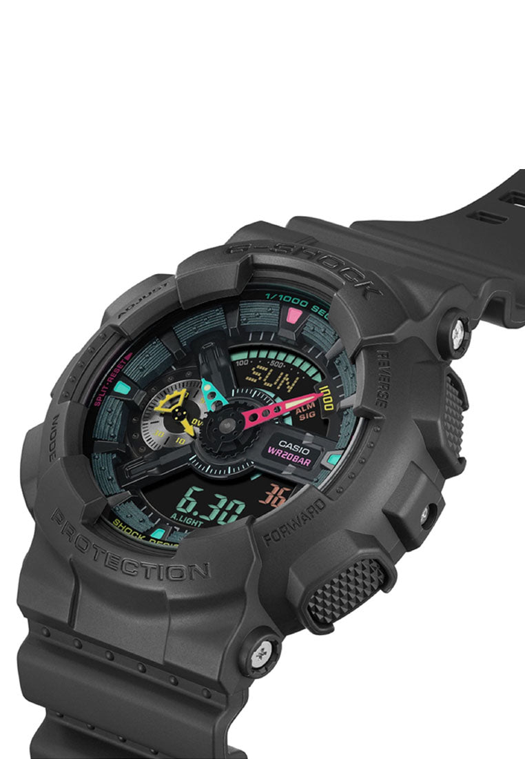 Casio G-shock GA-110MF-1A Digital Analog Rubber Strap Watch for Men-Watch Portal Philippines