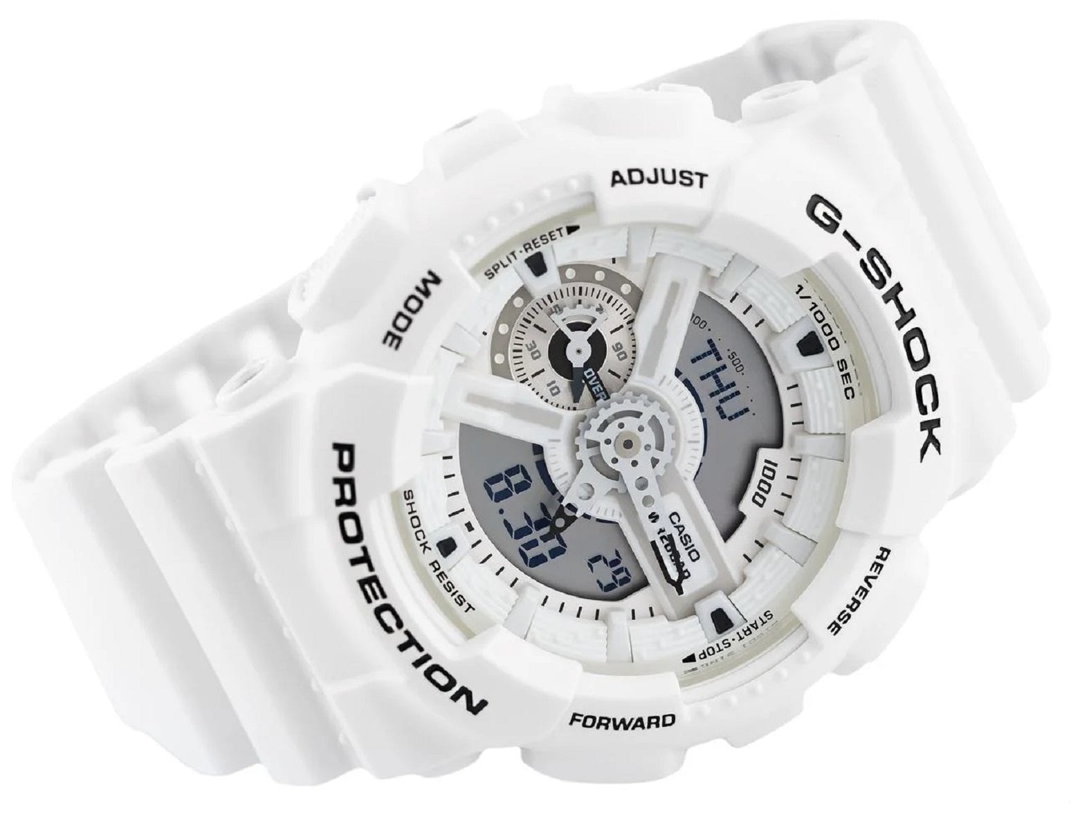 Casio G-shock GA-110MW-7A Digital Analog Rubber Strap Watch For Men-Watch Portal Philippines
