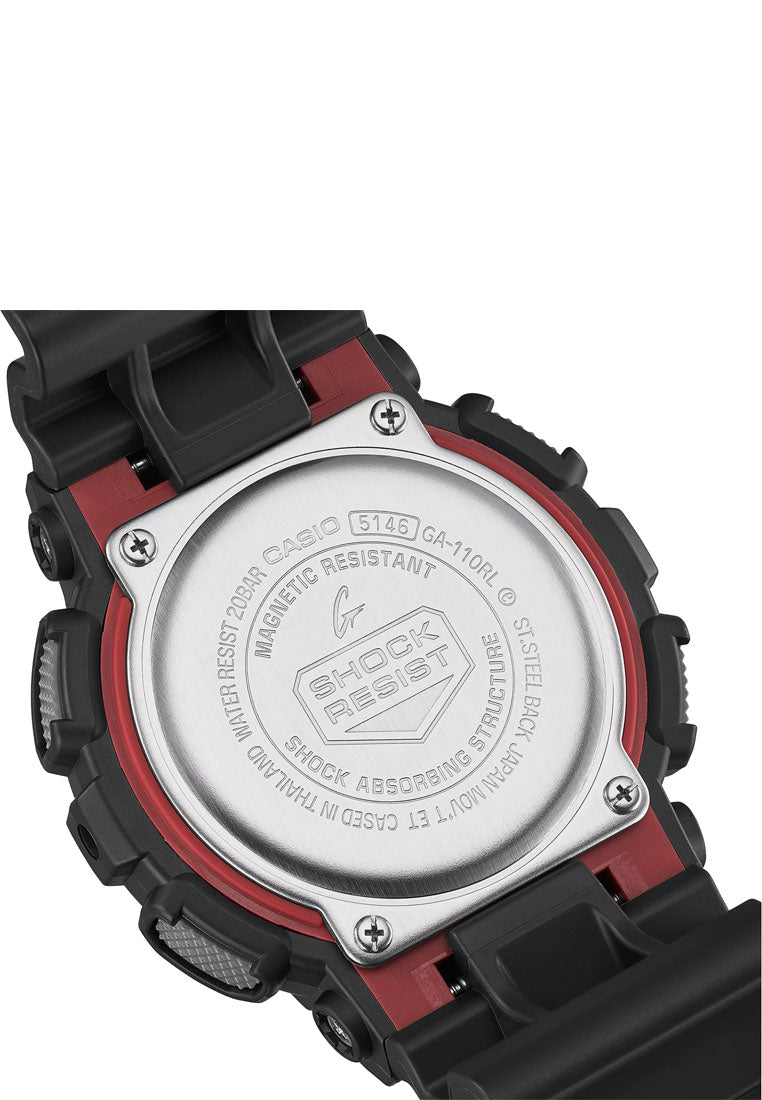 Casio G-shock GA-110RL-1A Analog Digital Rubber Band Watch For Men-Watch Portal Philippines