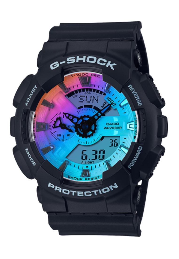 Casio G-shock GA-110SR-1A Digital Analog Rubber Strap Watch For Men-Watch Portal Philippines