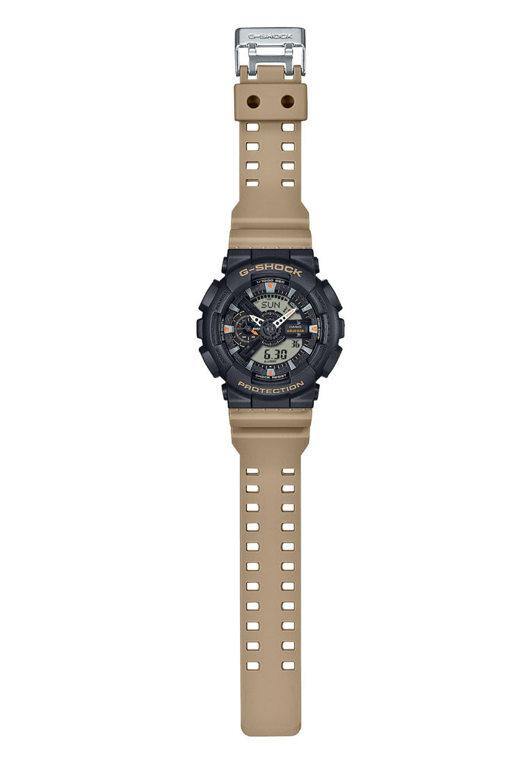 Casio G-shock GA-110TU-1A5 Digital Analog Rubber Strap Watch for Men-Watch Portal Philippines