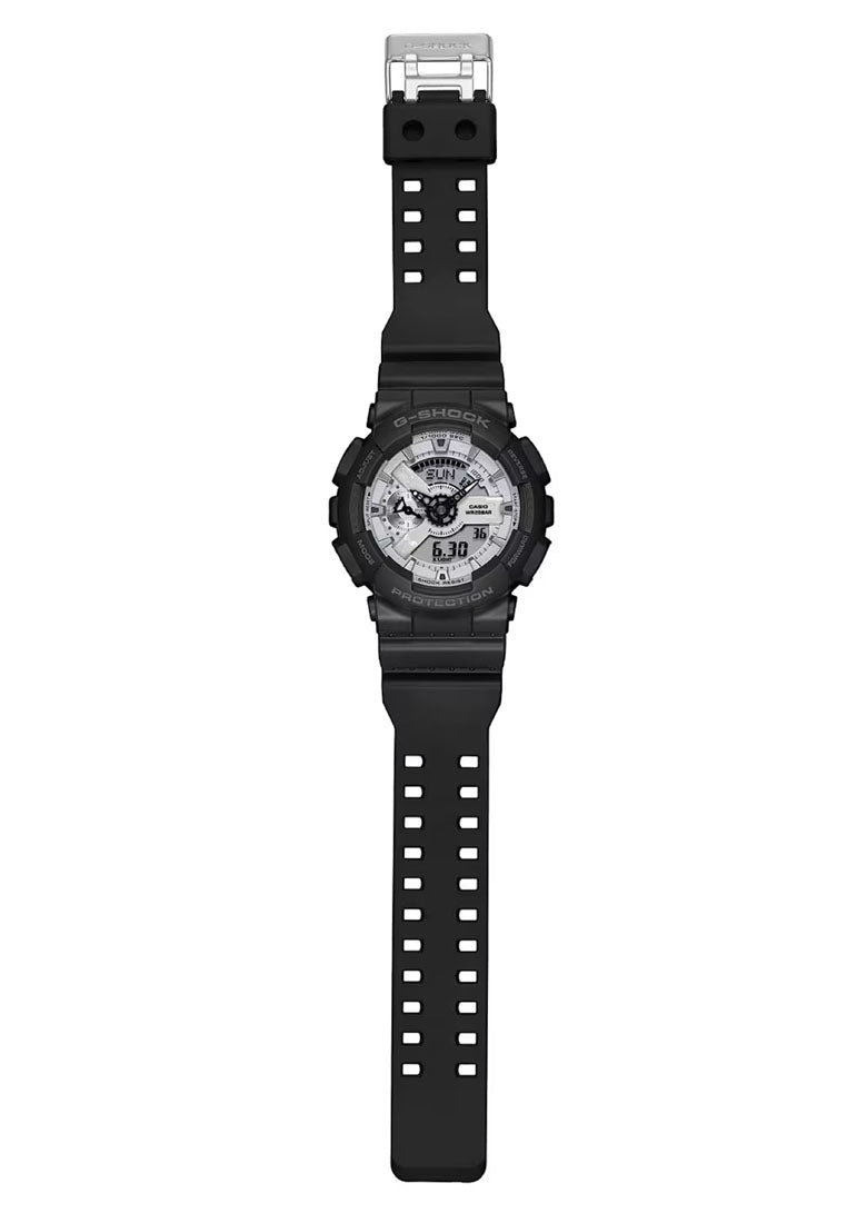 Casio G-shock GA-110WD-1A Digital Analog Rubber Strap Watch for Men-Watch Portal Philippines