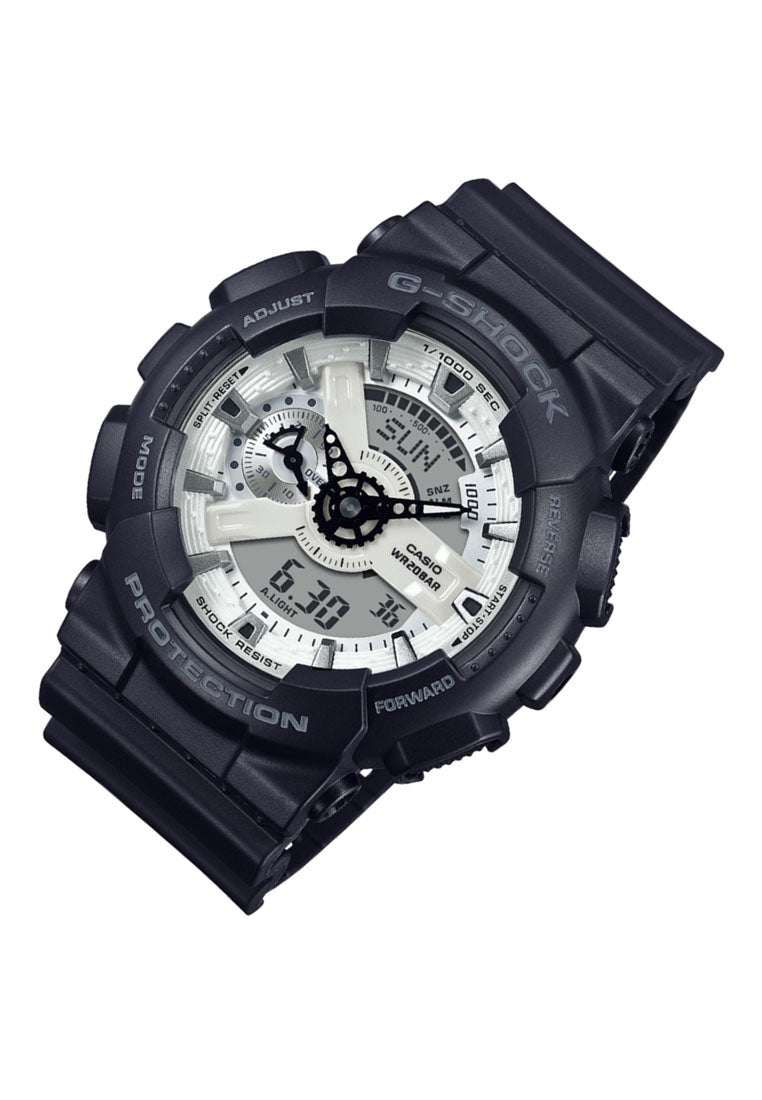 Casio G-shock GA-110WD-1A Digital Analog Rubber Strap Watch for Men-Watch Portal Philippines