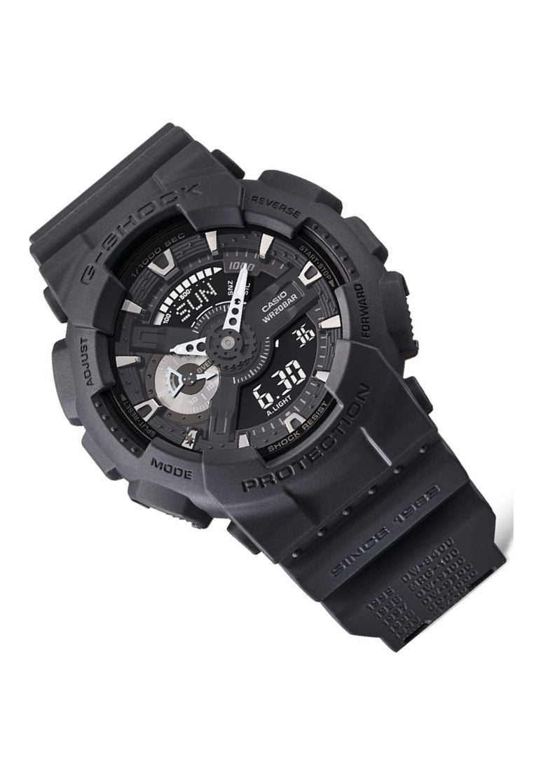 Casio G-shock GA-114RE-1A 40th Anniversary Remaster Black Digital Analog Watch For Men-Watch Portal Philippines