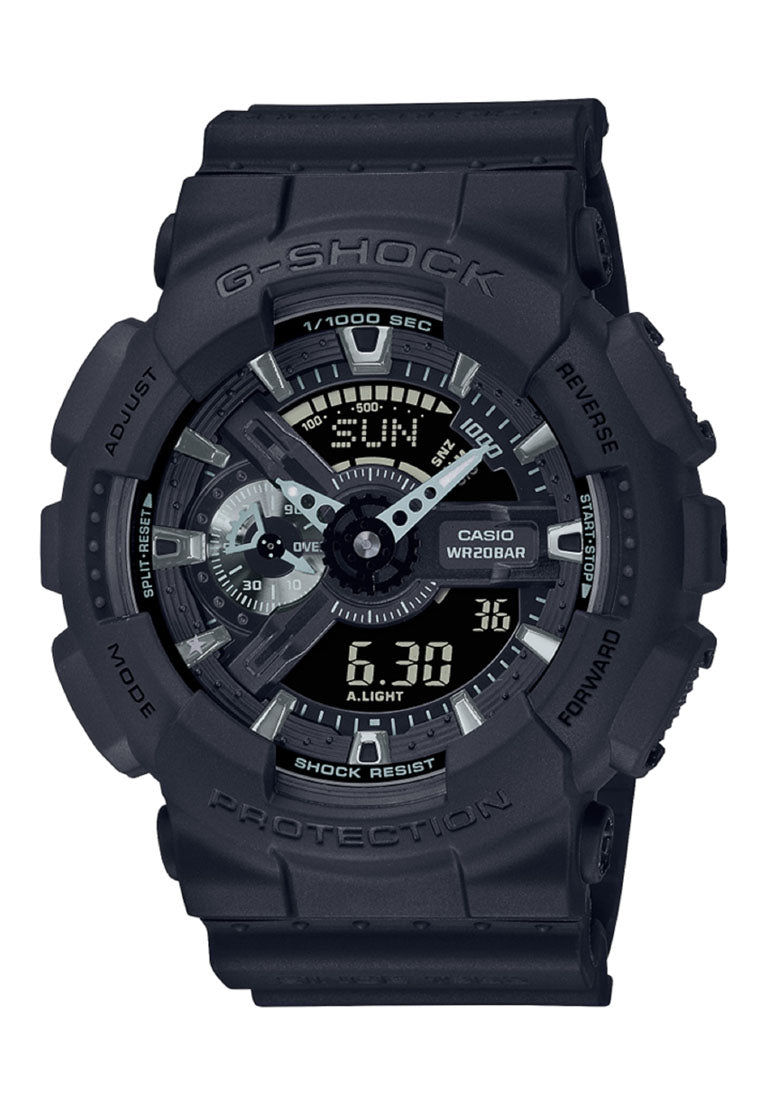 Casio G-shock GA-114RE-1A 40th Anniversary Remaster Black Digital Analog Watch For Men-Watch Portal Philippines