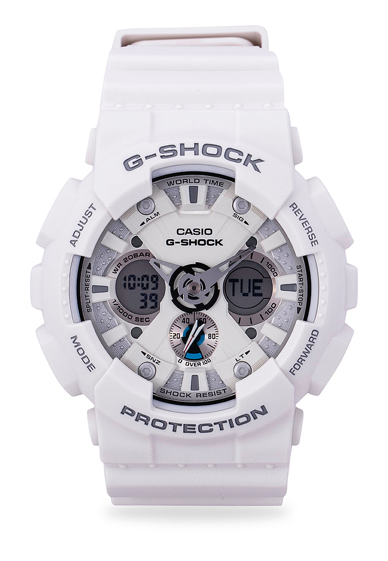 Casio G-shock GA-120A-7ADR Digital Analog Rubber Strap Watch For Men-Watch Portal Philippines