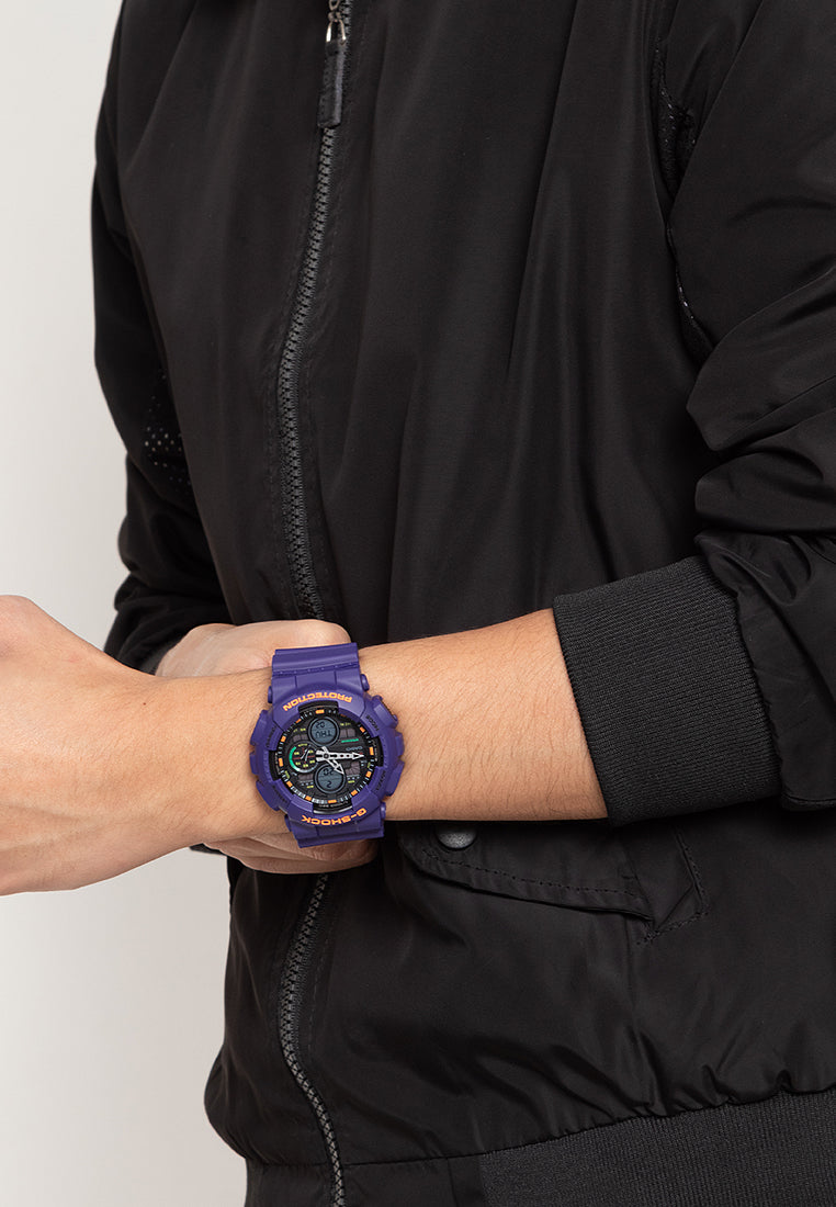 Casio G-shock GA-140-6A Digital Analog Rubber Strap Watch For Men-Watch Portal Philippines