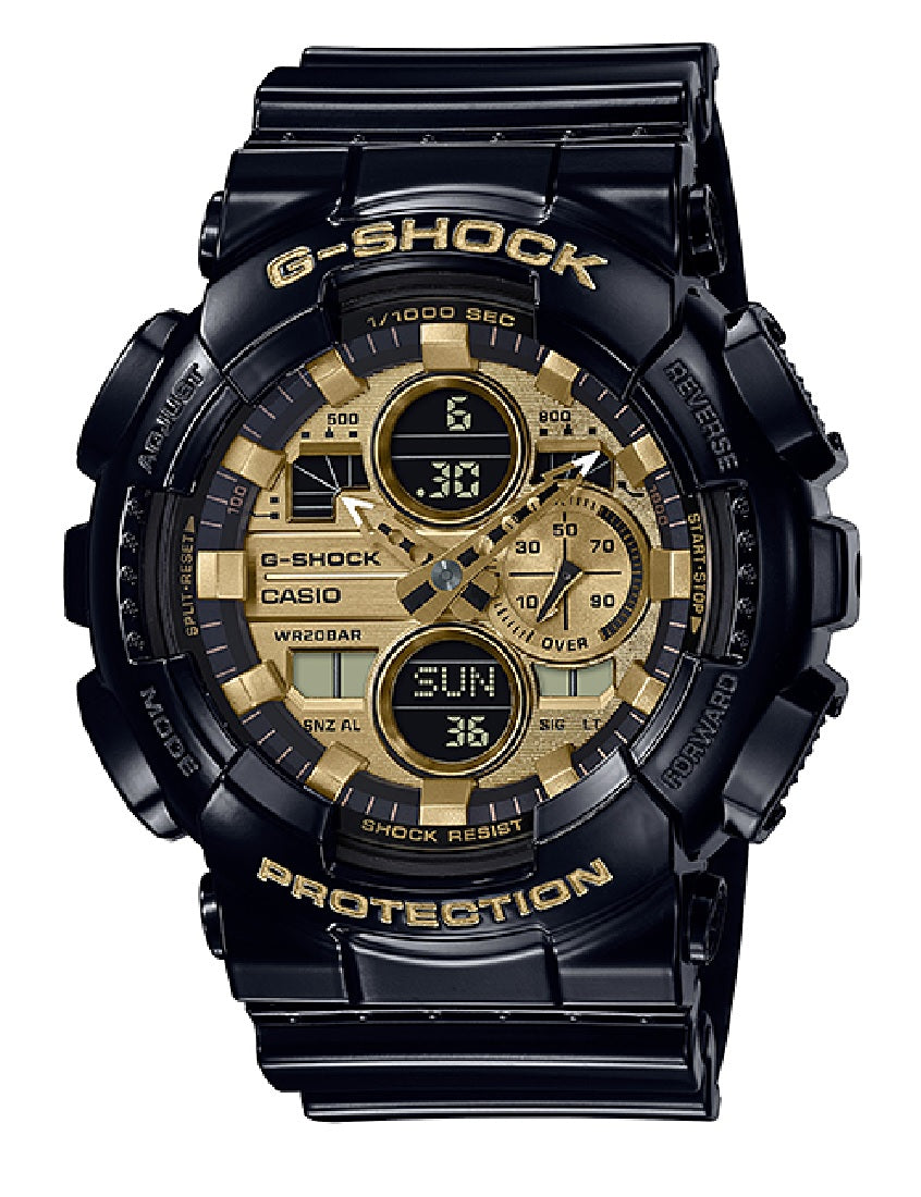 Casio G-shock GA-140GB-1A1 Digital Analog Rubber Strap Watch For Men-Watch Portal Philippines