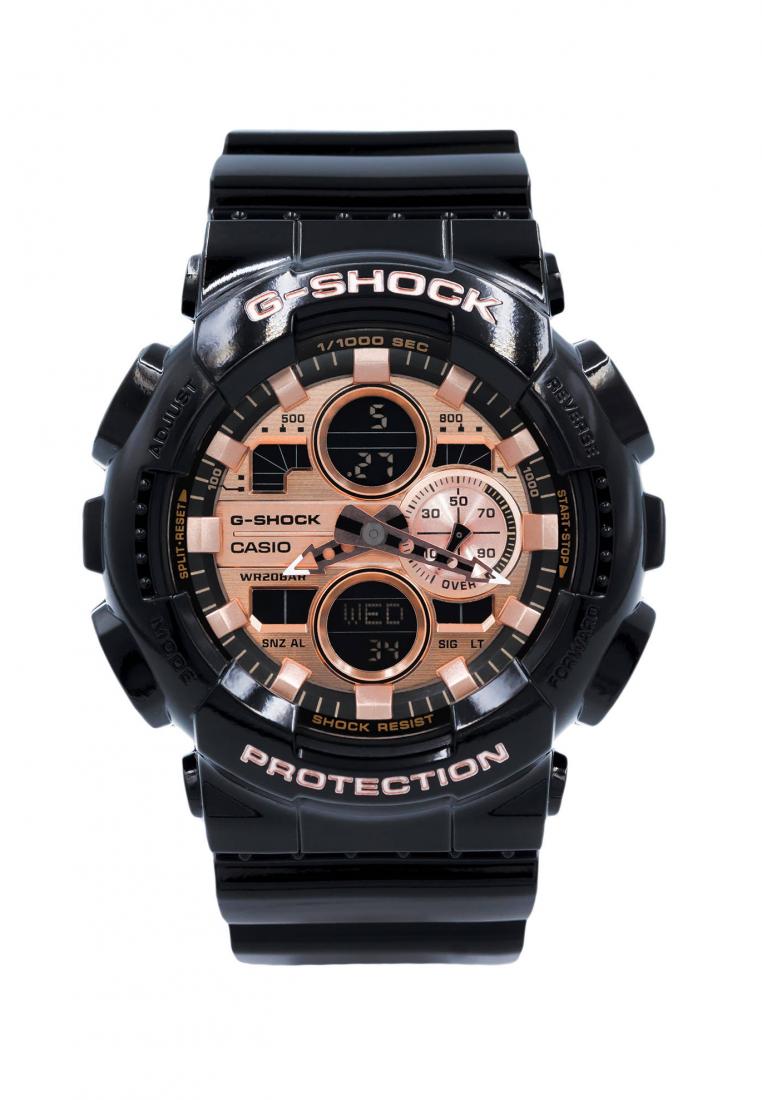 Casio G-shock GA-140GB-1A2 Digital Analog Rubber Strap Watch For Men-Watch Portal Philippines