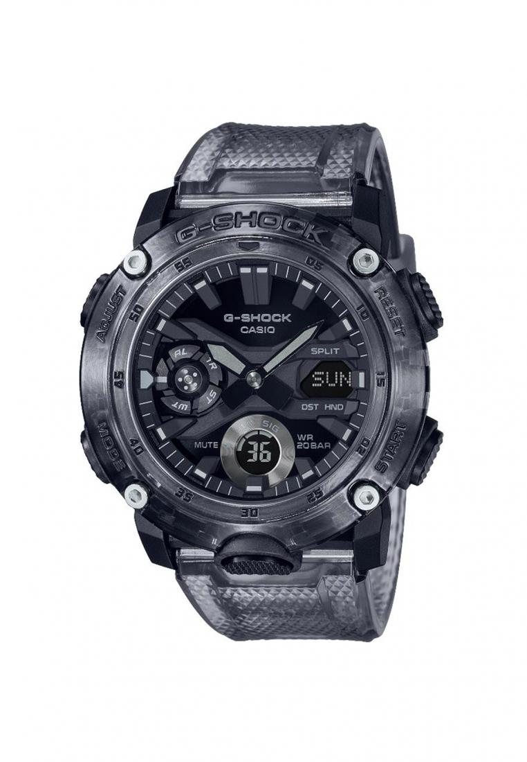 Casio G-shock GA-2000SKE-8A Digital Analog Rubber Strap Watch For Men-Watch Portal Philippines