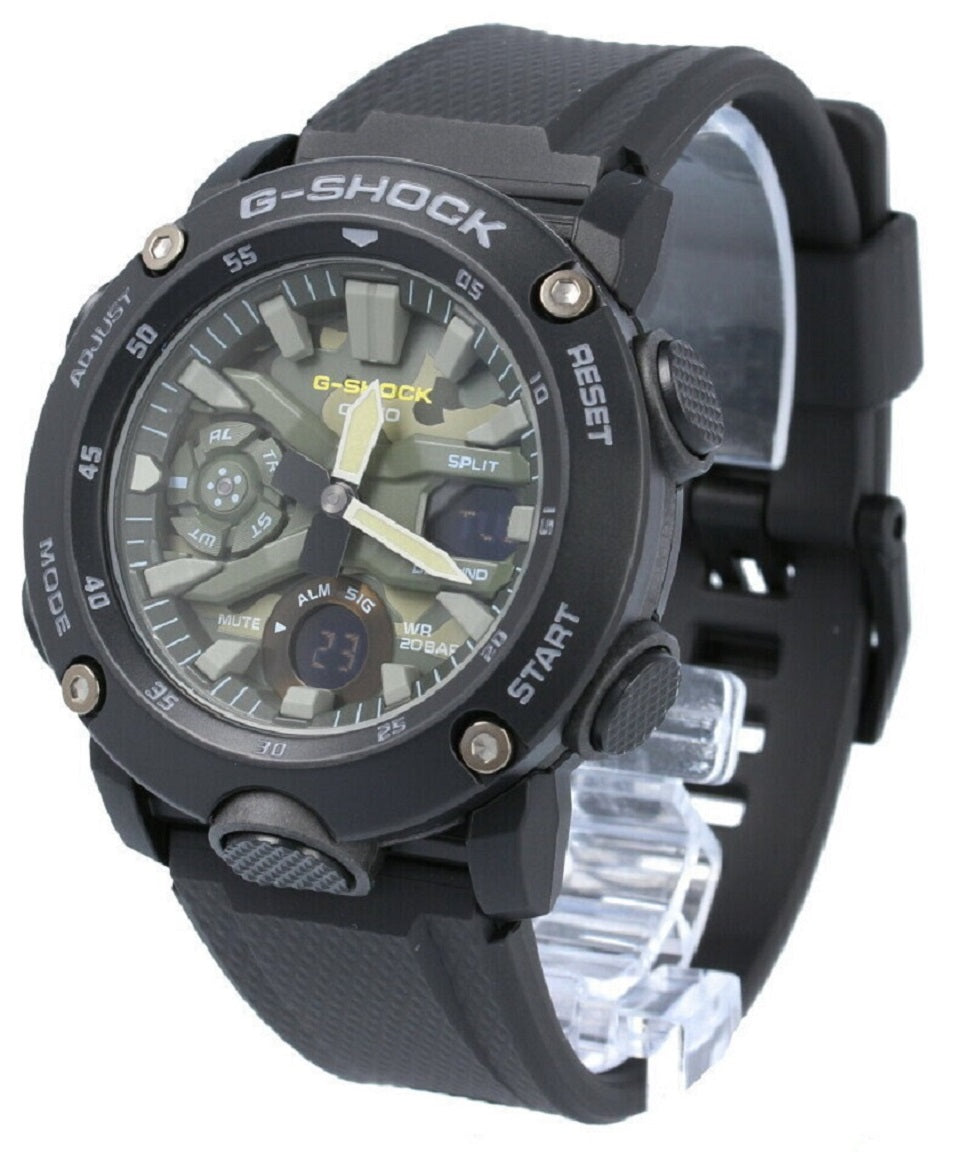 Casio G-shock GA-2000SU-1A Digital Analog Rubber Strap Watch For Men-Watch Portal Philippines