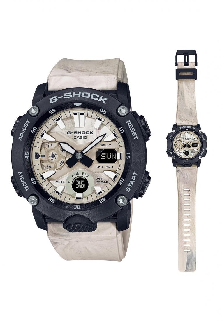 Casio G-shock GA-2000WM-1A Digital Analog Rubber Strap Watch For Men-Watch Portal Philippines