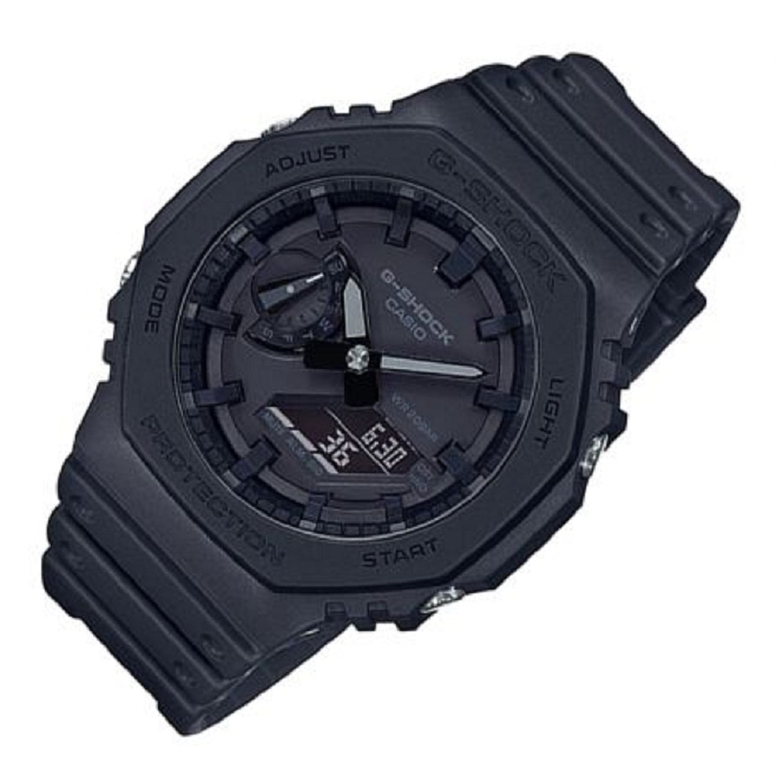 Casio G-shock GA-2100-1A1 Digital Analog Rubber Strap Watch For Men-Watch Portal Philippines