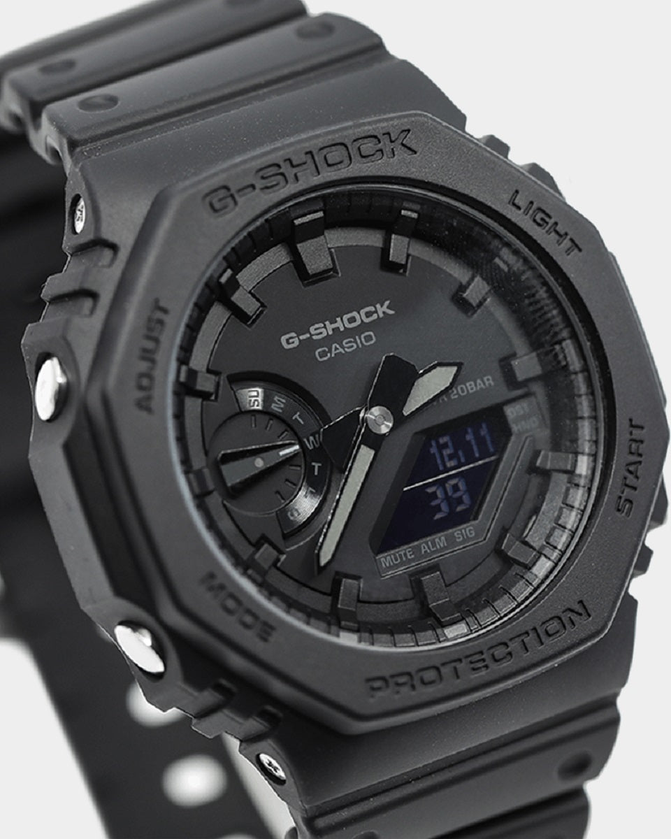 Casio G-shock GA-2100-1A1 Digital Analog Rubber Strap Watch For Men-Watch Portal Philippines