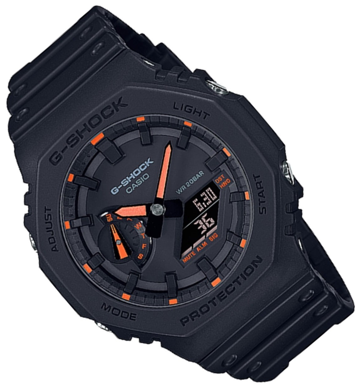 Casio G-shock GA-2100-1A4 Digital Analog Resin Strap Watch For Men-Watch Portal Philippines