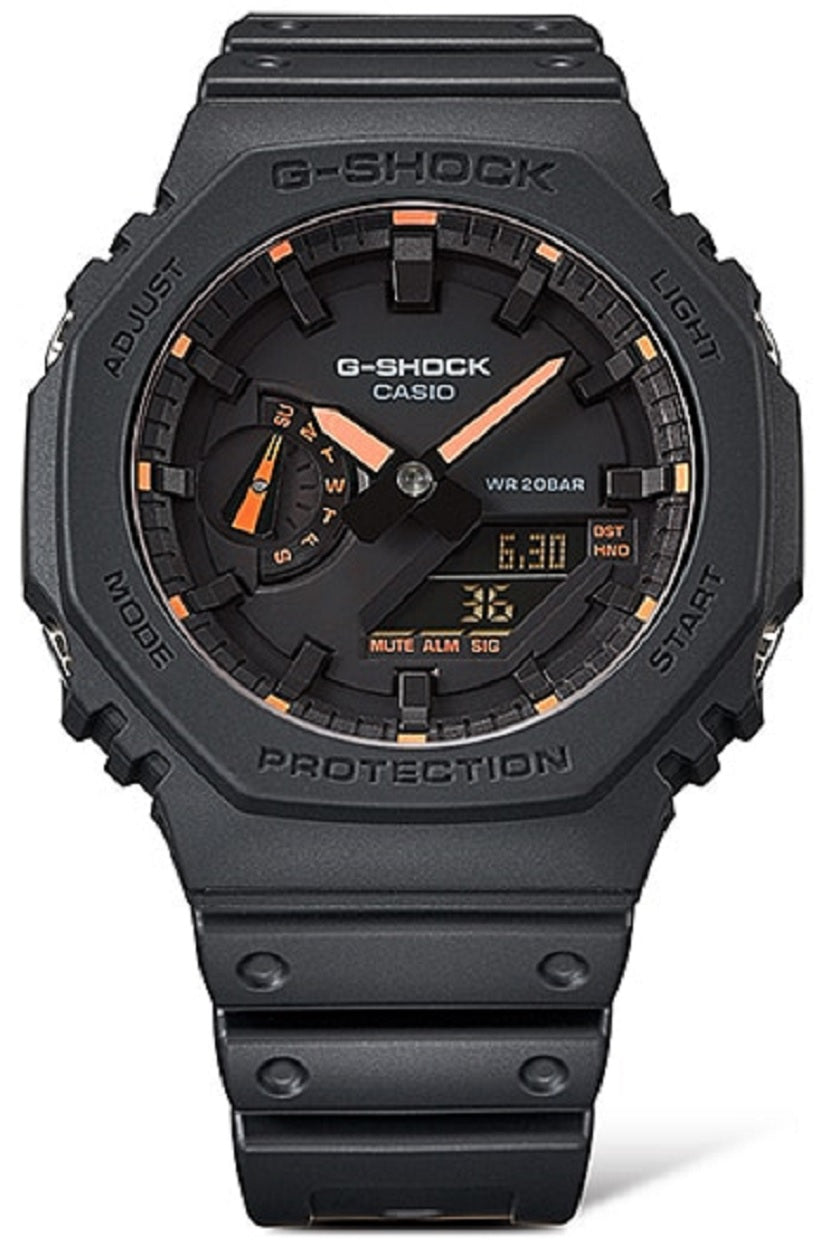 Casio G-shock GA-2100-1A4 Digital Analog Resin Strap Watch For Men-Watch Portal Philippines