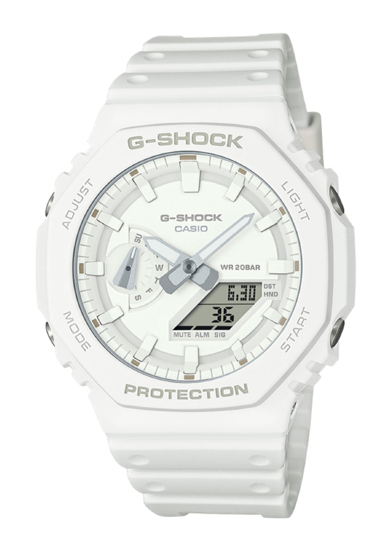 Casio G-shock GA-2100-7A7 Digital Analog Rubber Strap Watch For Men