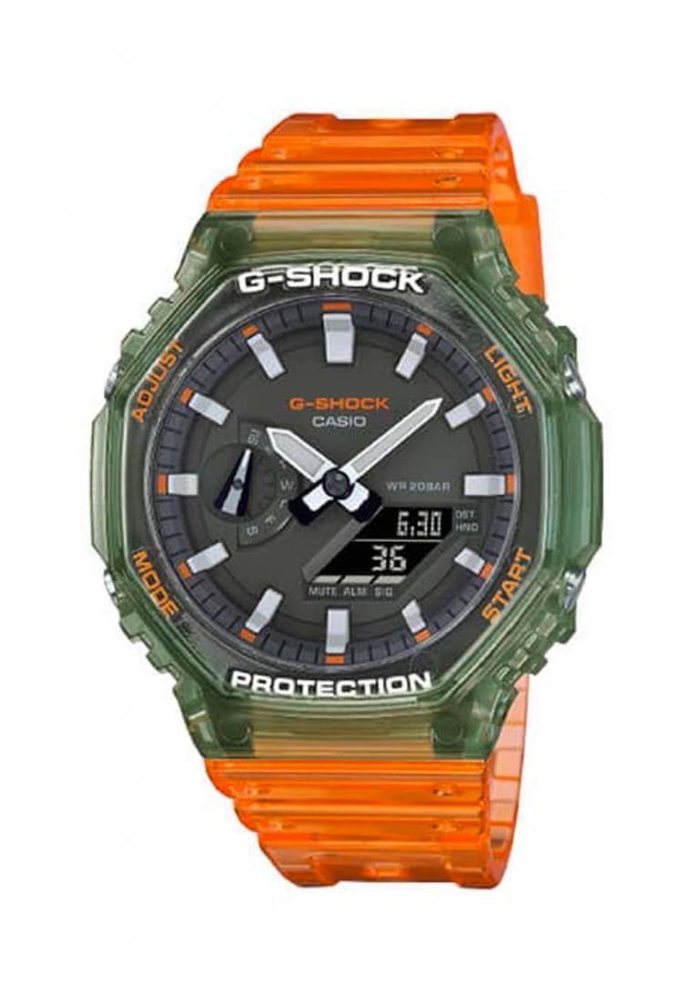 Casio G-shock GA-2100HC-4A Digital Analog Rubber Strap Watch For Men-Watch Portal Philippines