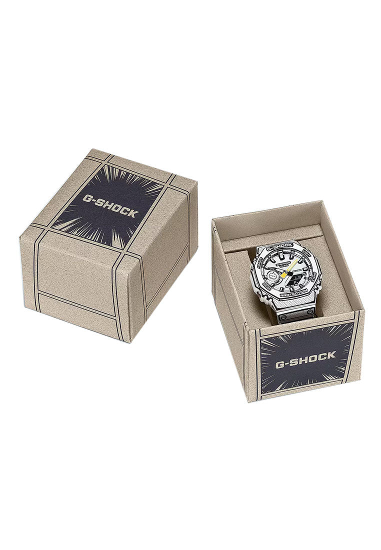 Casio G-shock GA-2100MNG-2A Manga Inspired Digital Analog Rubber Strap Watch For Men-Watch Portal Philippines