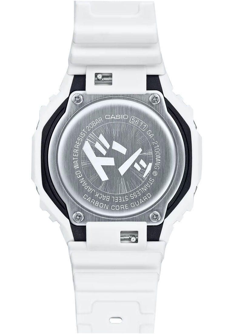Casio G-shock GA-2100MNG-7A Manga Inspired Digital Analog Rubber Strap Watch For Men-Watch Portal Philippines