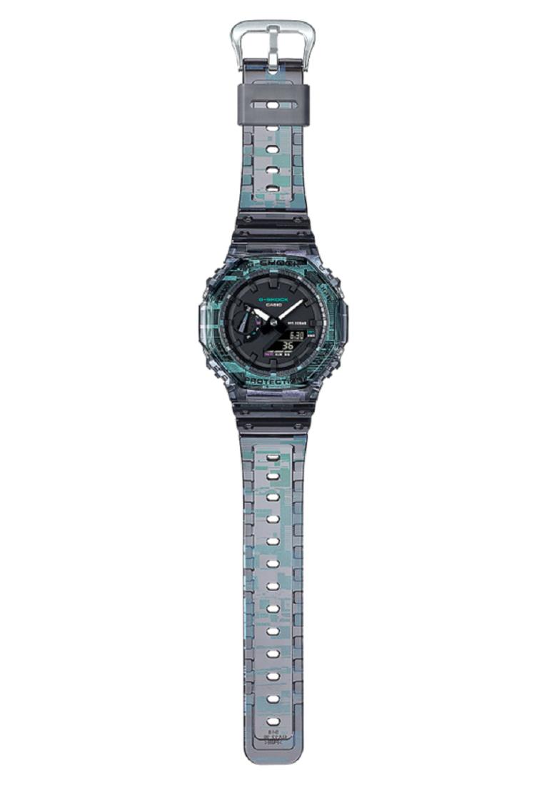 Casio G-shock GA-2100NN-1A Digital Analog Rubber Strap Watch For Men-Watch Portal Philippines