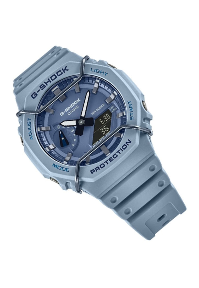 Casio G-shock GA-2100PT-2A Digital Analog Rubber Strap Watch For Men-Watch Portal Philippines