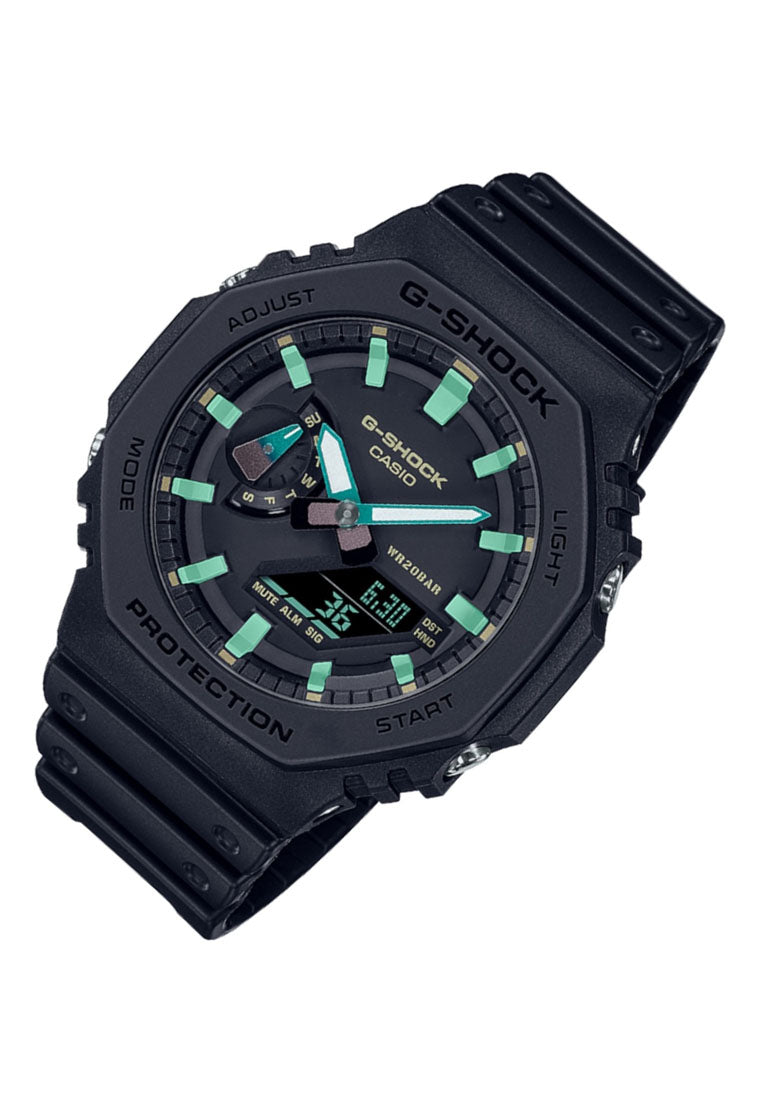 Casio G-shock GA-2100RC-1A Digital Analog Rubber Strap Watch For Men-Watch Portal Philippines