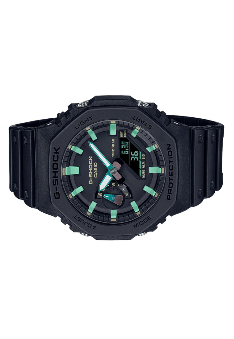 Casio G-shock GA-2100RC-1A Digital Analog Rubber Strap Watch For Men-Watch Portal Philippines