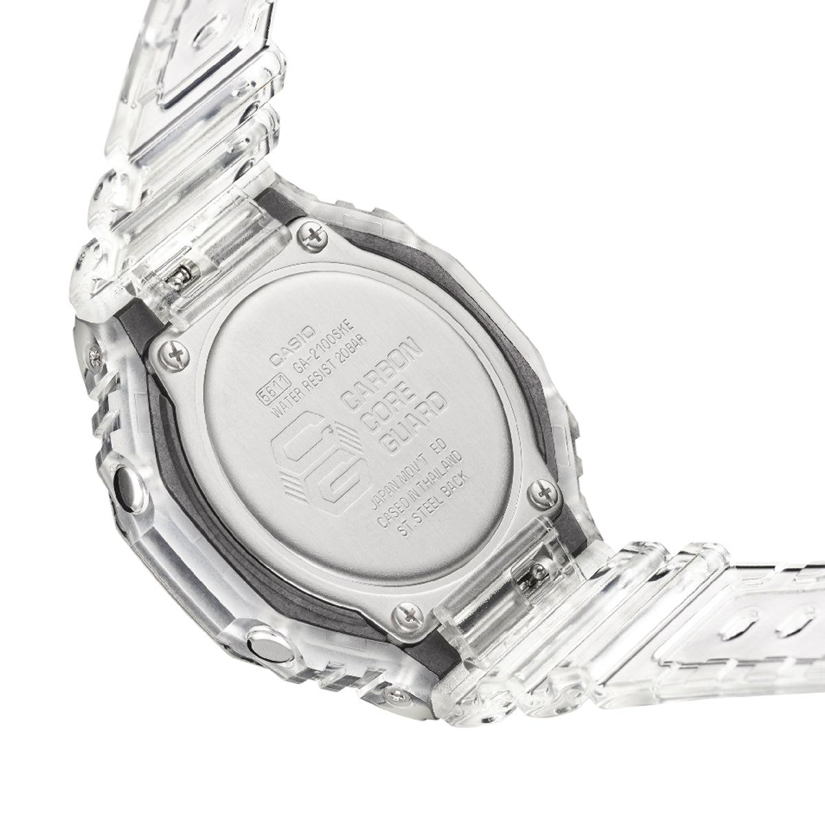 Casio G-shock GA-2100SKE-7A Digital Analog Rubber Strap Watch For Men-Watch Portal Philippines